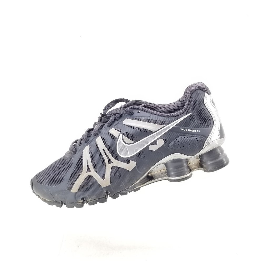 NIKE Shox Turbo 13 Black / Grey Running Sneakers 525156-001 US Women's Size 8